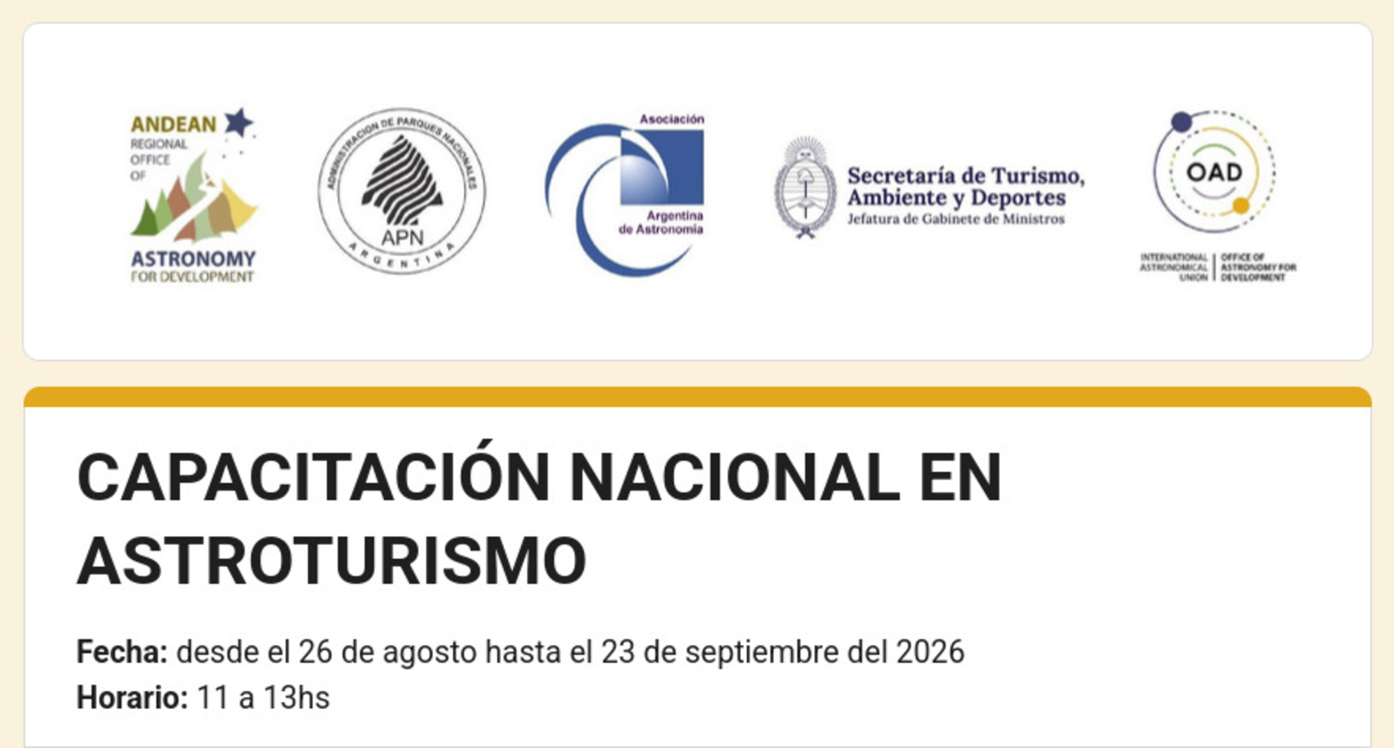 captura del formulario que envió la Sec.TAyD
